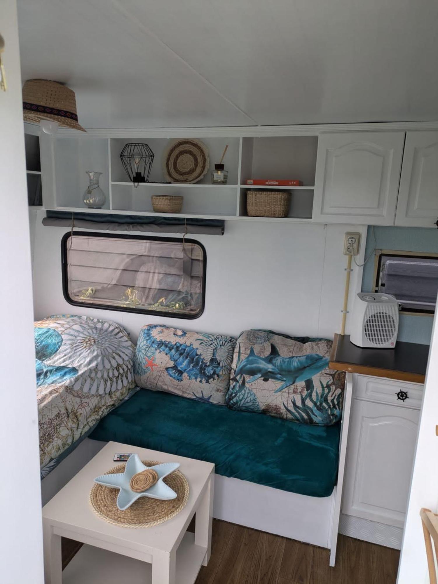 Caravan Zee By Bnb De Kapitein 't Horntje Exterior foto